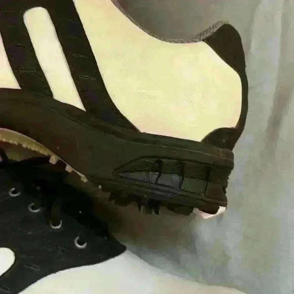 ***HOST PICK*** Adidas  Z-Traxion Stripe White Lace-Up Golf cleats Shoes - Picture 12 of 13